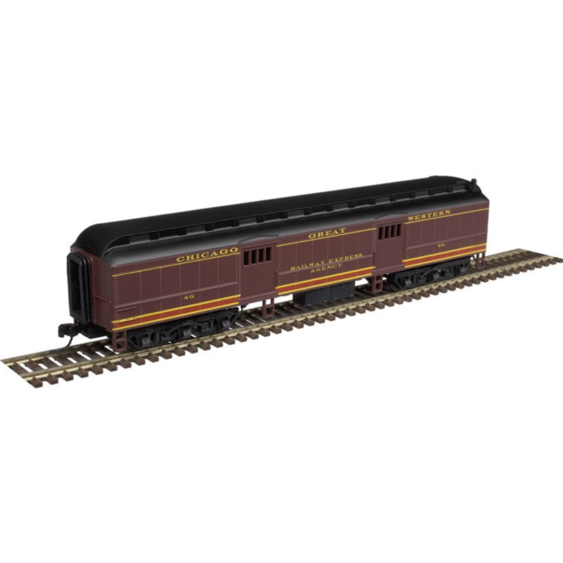 Atlas 50005083 N Chicago Great Western Trainman ACF 60' Baggage Car #48