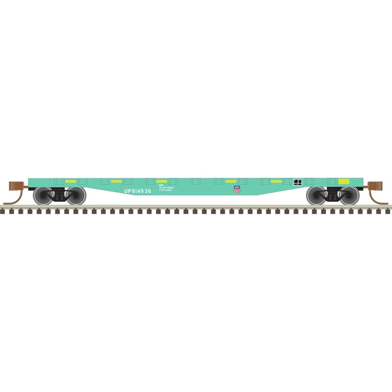 Atlas 50005568 N Union Pacific Trainman Flatcar with Stakes #914936