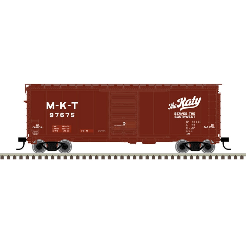 Atlas 50005775 N Missouri-Kansas-Texas 40' PS-1 Boxcar #97675