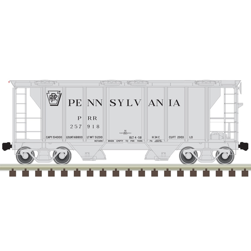 Atlas 50005910 N Pennsylvania Trainman PS-2 Covered Hopper #257901