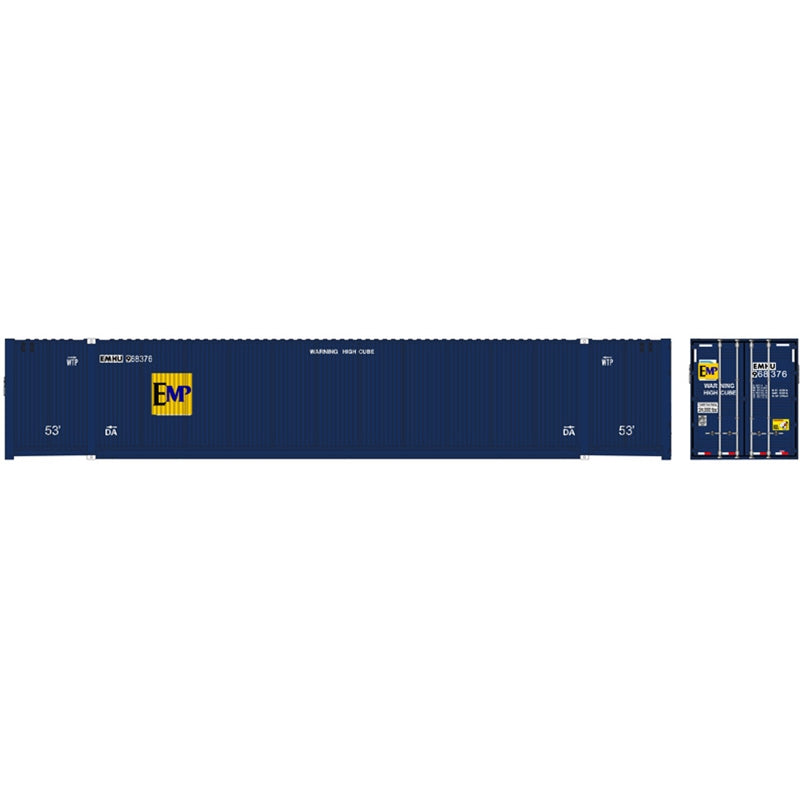Atlas 50005947 N EMP ex-FEC 53' Container Set #2 (Pack of 3)