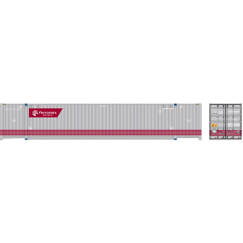 Atlas 50005950 N Ferromex 53' Containers #1 (Set of 3)