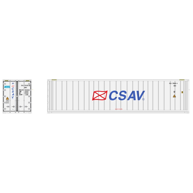 Atlas 50005997 N CSAV 40' Refrigerated Container Set #2 (Pack of 3)