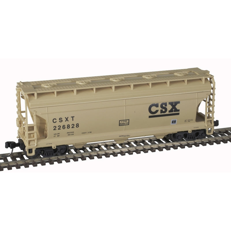 Atlas 50006115 N CSX Trainman 3560 Covered Hopper #226828