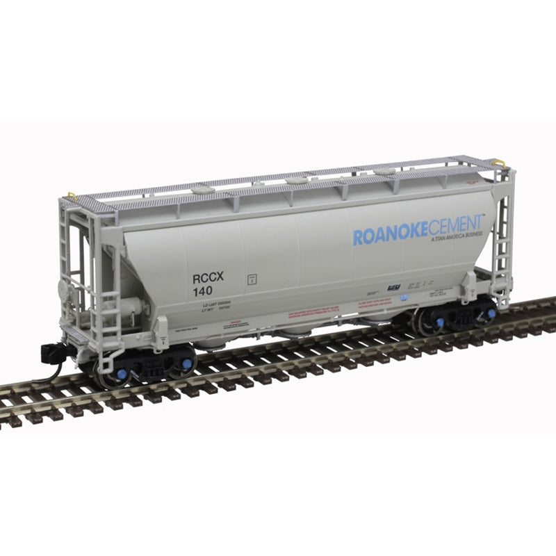 Atlas 50006209 N Roanoke Cement Master Plus 3230 Covered Hopper RCCX #133
