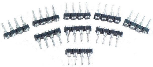 NCE Corporation 0211 NMRA 8 Pin Plug (Pack of 10)