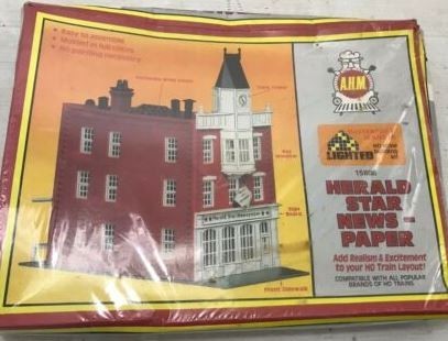 AHM 15806 HO Herald Star Newspaper Building Kit