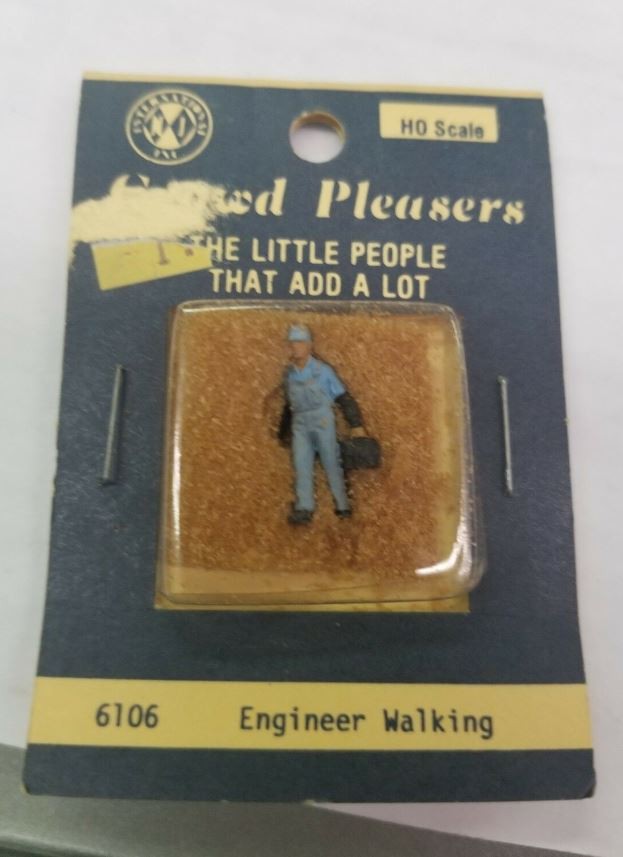 NJ International 6106 HO Walking Engineer Figure