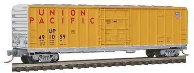 Micro-Trains 51100162 Z Union Pacific 50' Rib Side Box Car w/Plug Door #491059