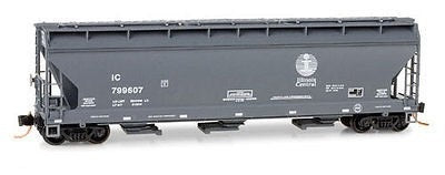 Micro-Trains 09400200 N Illinois Central 3-Bay ACF Covered Hopper #799607