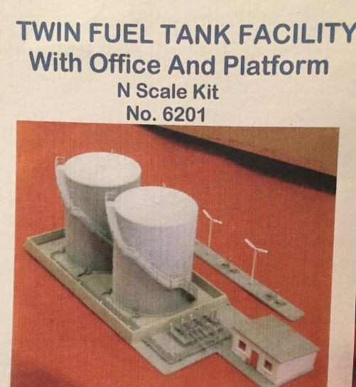 NJ International 6201 N Twin Fuel Tank w/ Office & Platform Building Kit