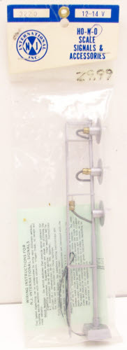 NJ International 3220 O Scale Three-Light Signal