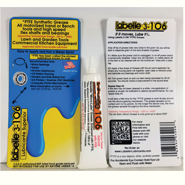 LaBelle 3106 No. 3-106 Motor Tool Grease  - 1/2 oz. Tube