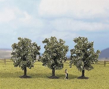 Noch 25001 HO Plum Trees White Blossom (Pack of 3)