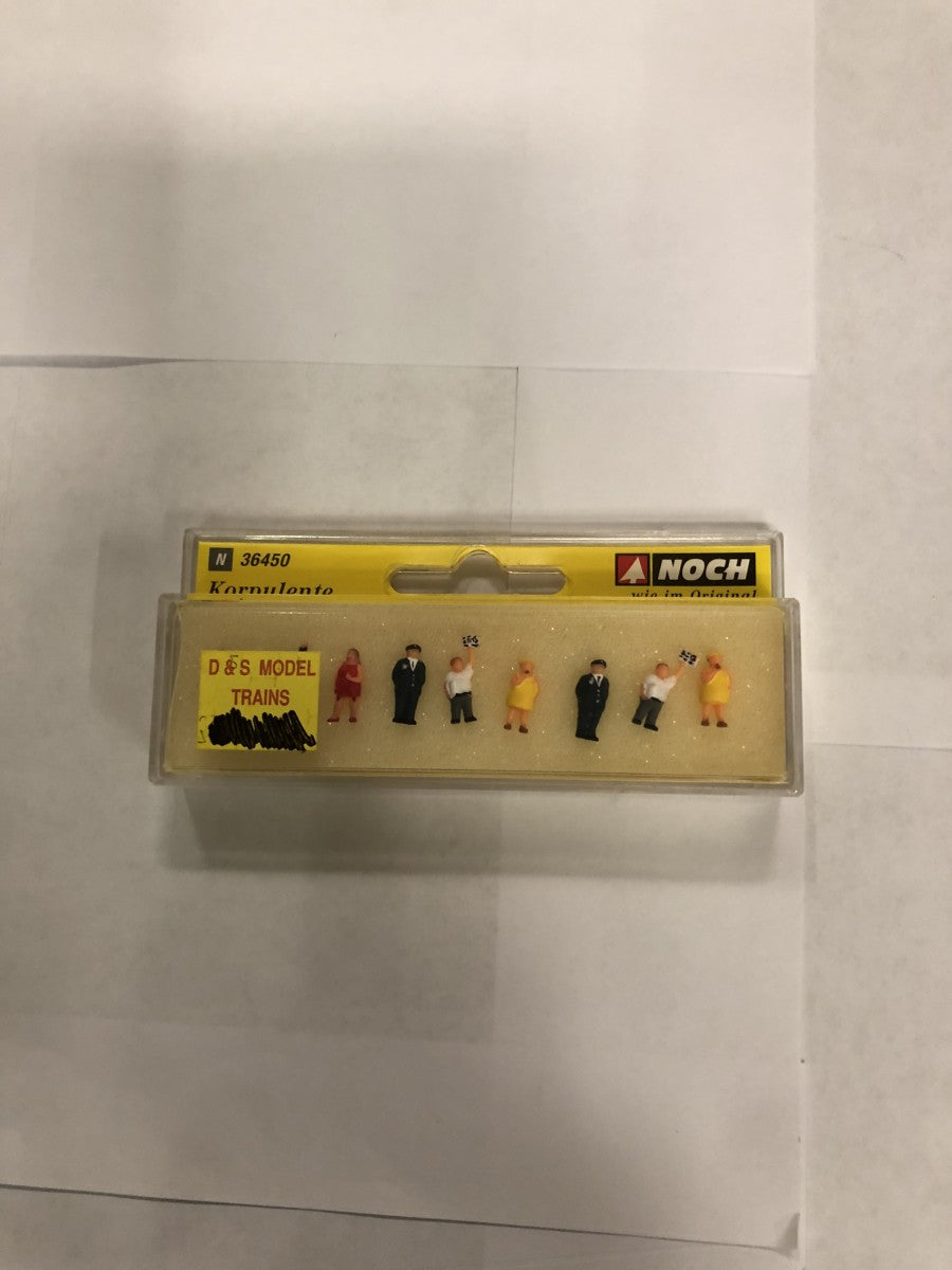 Noch 36450 N Broad in the Beam People Figures (Set of 9)