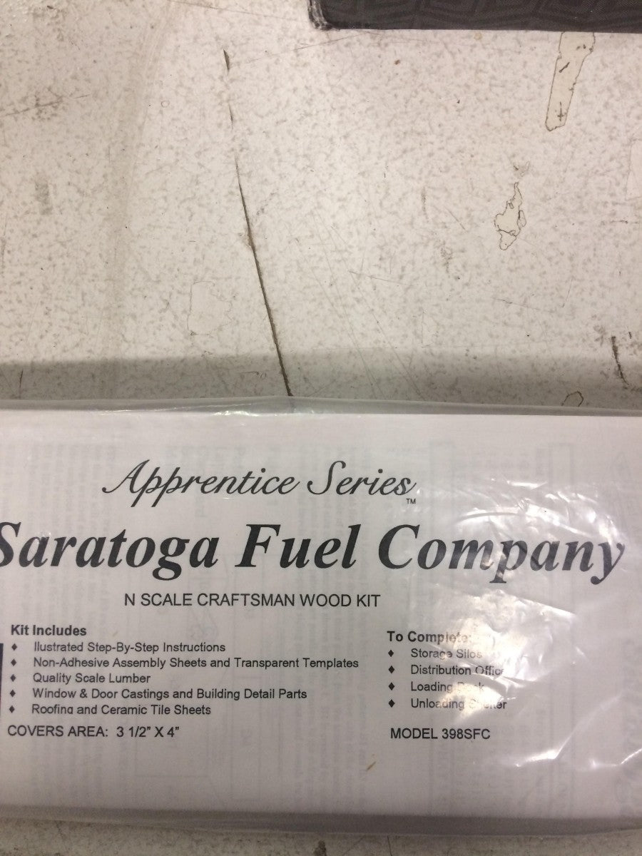 The N Scale Architect 398SFC Saratoga Fuel Co Building Kit