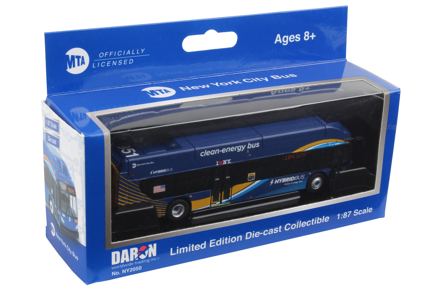 Daron Worldwide Trading NY2050 1:87 New Flyer Xcelsior Bus Diecast Model