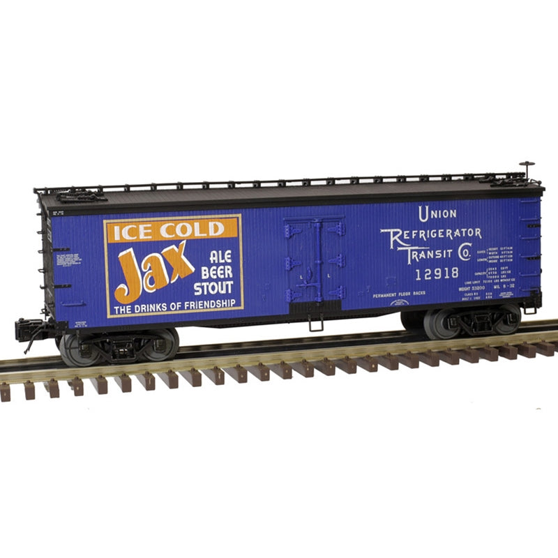 Atlas 3001569 O Jax 3-Rail 40' Wood Reefer #12918