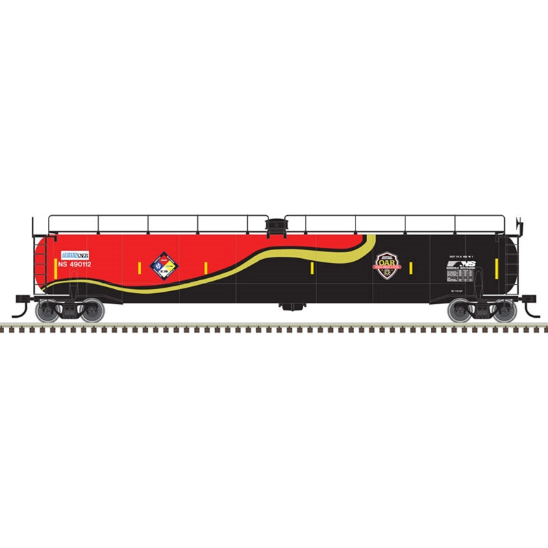 Atlas 3003016 O Norfolk Southern/NS Safety 3-Rail ACF 33,000-Gallon Tank Car