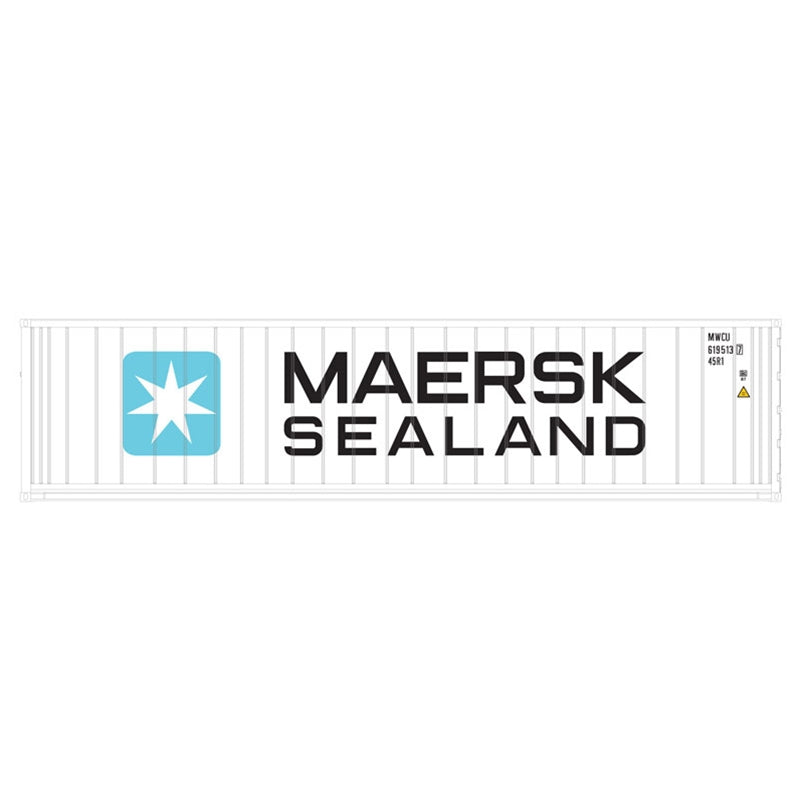 Atlas 3006355 Maersk-Sealand 40' Reefer Containers (Set of 4)