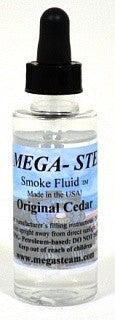 JT's Mega Steam 100 Original Cedar Smoke Fluid - 2 oz. Bottle