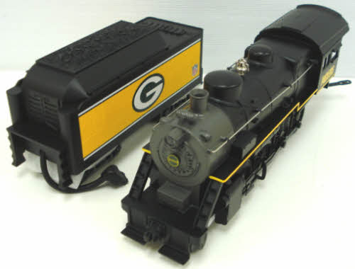 MTH 30-4130-1E NFL Green Bay Packers Steam Engine #2005