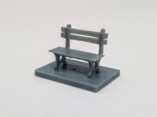 All Scale Miniatures 1600854 N Park Bench (Pack of 5)