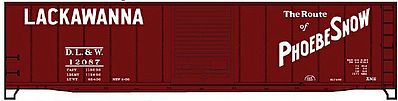 Accurail 50101 HO Delaware, Lackawanna & Western 50' Single-Door Boxcar