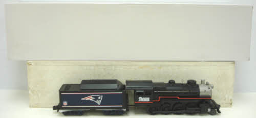 MTH 30-4128-1E NFL New England Patriots Steam Engine #2005