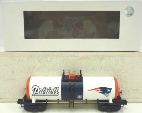 MTH 30-4128B NFL New England Patriots Modern Tank Car