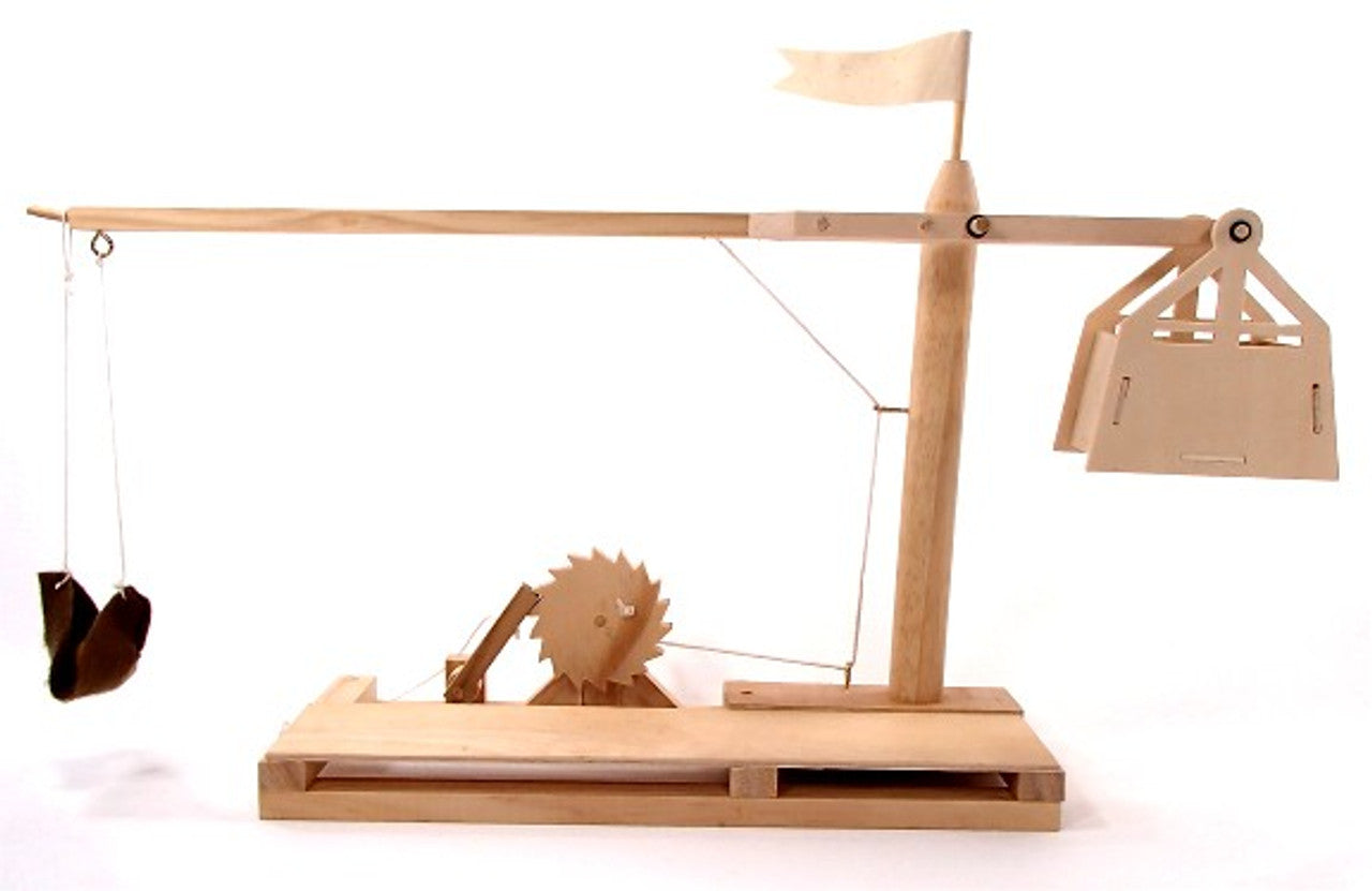 Pathfinders 32 Leonardo Da Vinci Trebuchet Wooden Kit