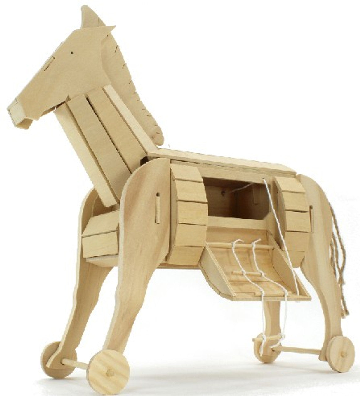 Pathfinders 51 Ancient Trojan Horse Wooden Kit
