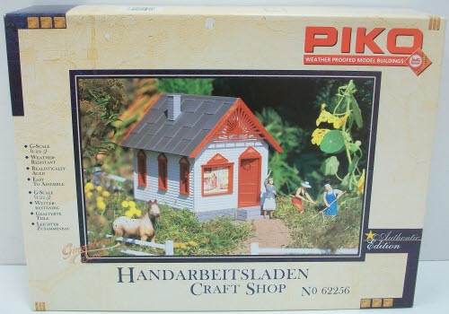 Piko 62256 G Scale Craft Shop Building Kit – Trainz