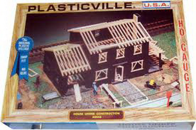 Plasticville 2803 House Under Construction