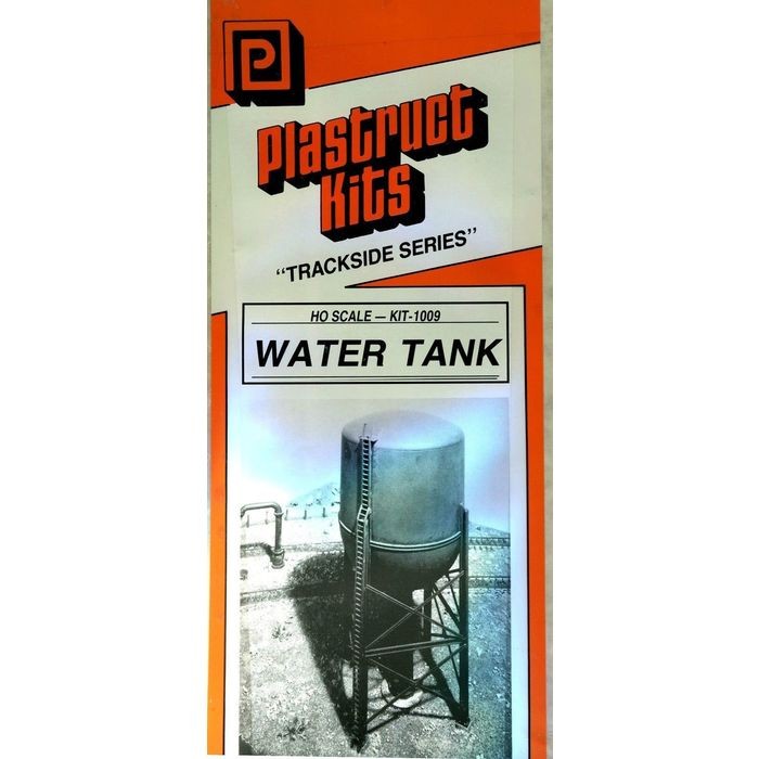 Plastruct 1009 HO 4” x 4” x 7” Water Tank Kit