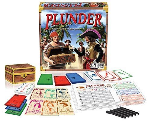 R & R Games 13420 Plunder The Pirate Board Game