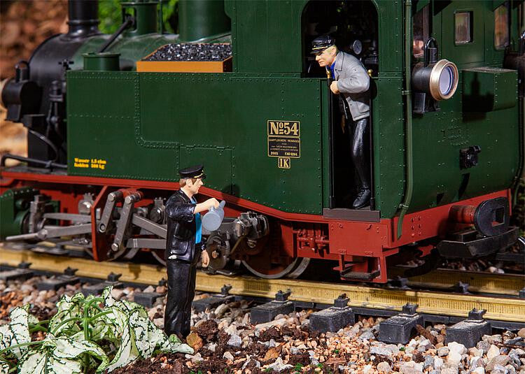Pola 331505 G Steam Locomotive Driver Figures (Set of 2)