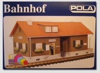 Pola 2500 G Train Station Building Kit