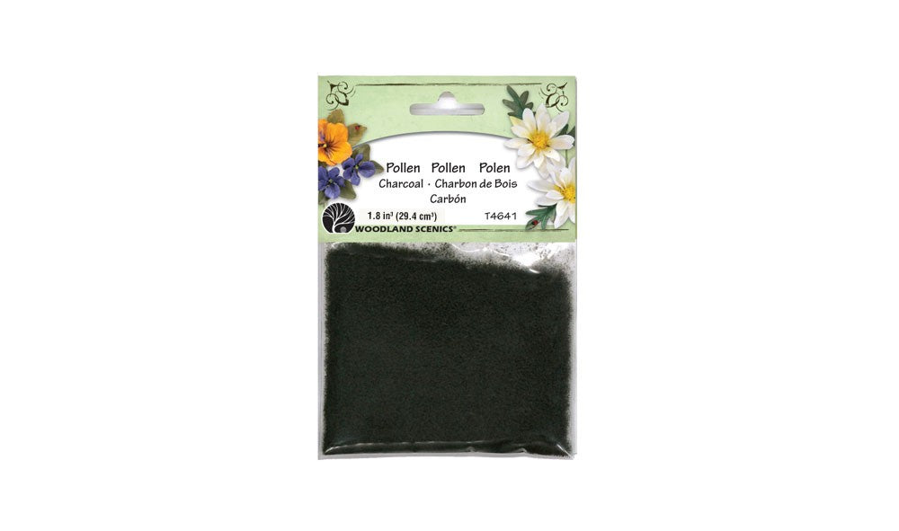 Woodland Scenics T4641 1oz Charcoal Pollen