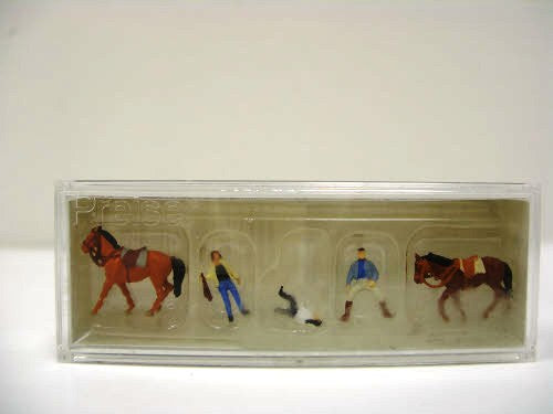 Preiser 79184 N Horse Riders #2 Figures (Set of 5)