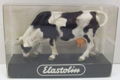 Preiser 47000 G Elastolin Animals Cow Grazing Figure