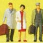 Preiser 88547 Z Standing Travelers with Luggage Figures (Set of 6)