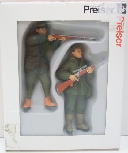 Preiser 45135 G Standing Huntsmen Figures (Set of 2)
