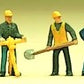 Preiser 79035 N Track Maintenance Gang W/Tools Figures (Set of 6)