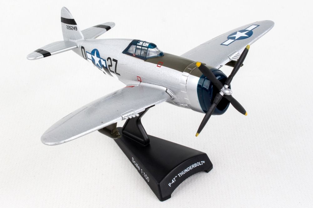 Daron Worldwide Trading PS5359-4 1:100 P-47 Kansas Tornado II Aircraft