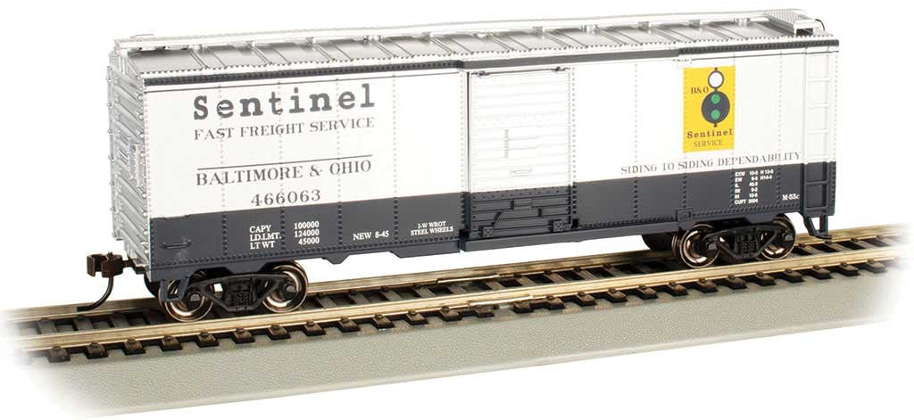 Bachmann 16005 HO Baltimore and Ohio Sentinel 40' Box Car #466063