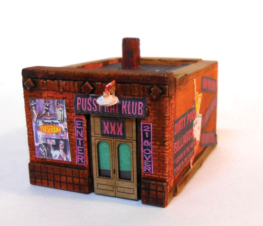 Downtown Deco DD2020 N Pussy Kat Club Building Kit