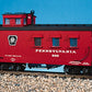 USA Trains R12012 G Pennsylvania Wood Side Caboose #925