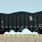 USA Trains R14022 G C&O 70-Ton 3-Bay Coal Hopper with Coal Load #86914