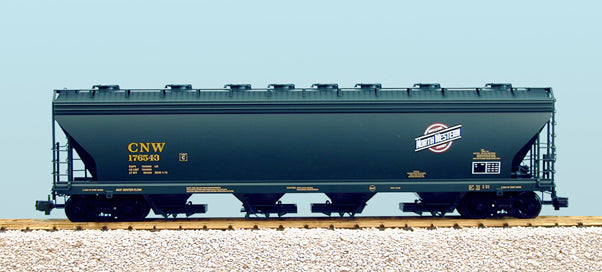 USA Trains R14112 G C&NW The Ultimate Series 4-Bay Center Flow Hopper #176343